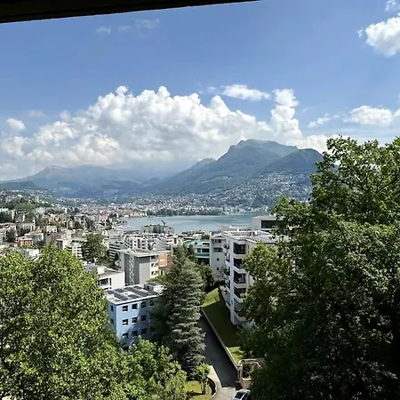 Panorama In Lugano - Pazzallo شقة